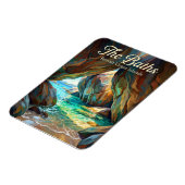 The Baths British Virgin Islands マグネット (左側)