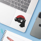 The Batman & Batmobileグラフィック シール (ノートパソコンとiPhone)