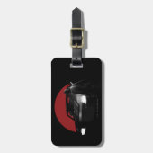 The Batman & Batmobileグラフィック ラゲッジタグ (正面縦)
