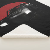 The Batman & Batmobile Graphic シェルパブランケット (3/4)