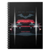 The Batman Batmobile - I Am The Shadow ノートブック (正面)