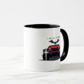 The Batman Batmobile - I Am The Shadow マグカップ (正面右)