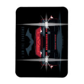 The Batman Batmobile - I Am The Shadow マグネット (縦)