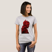 The Batman Newspaper Silhouette Tシャツ (正面フル)