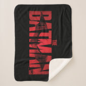 The Batman Theatrical Logo シェルパブランケット (正面)