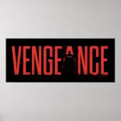 The Batman Vengeance Silhouette ポスター (正面)