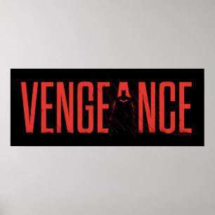 The Batman Vengeance Silhouette ポスター