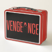 The Batman Vengeance Silhouette メタルランチボックス (裏面)