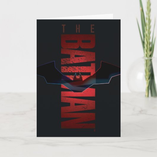 The Batman Vertical Logo カード (正面)
