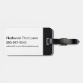 The Batman Vertical Logo ラゲッジタグ (裏面横)