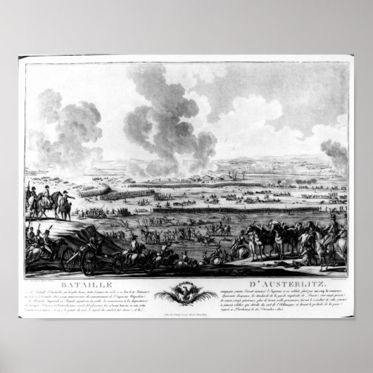 The Battle of Austerlitz, 2 December 1805 ポスター (正面)