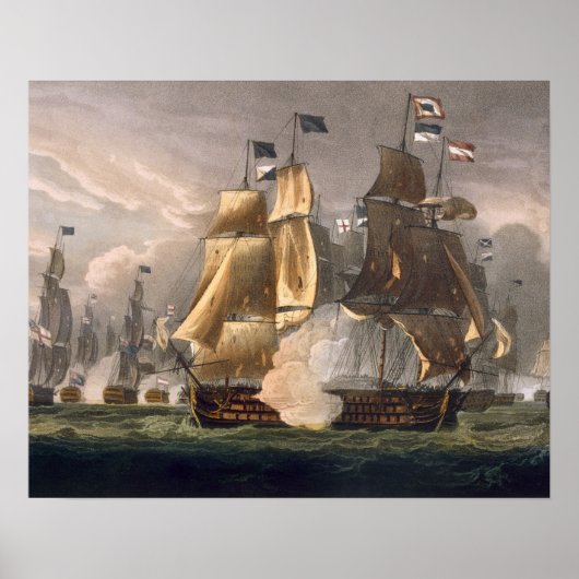The Battle of Cape St. Vincent, February 14th 1797 ポスター (正面)