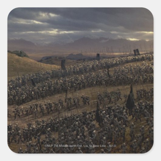 The Battle of the Pelennor Fields スクエアシール (正面)