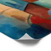 The Bay of Marseille  Reinterpretation Masterpiece ポスター (角)