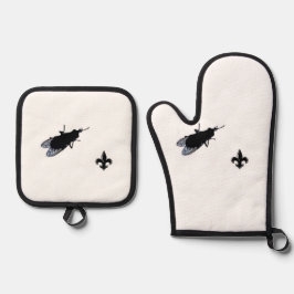 The Bayou Fly 鍋つかみ&鍋敷きセット