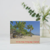 The Beach, Kho Ko Khao, Phang Nga Postcard ポストカード (スタンド正面)