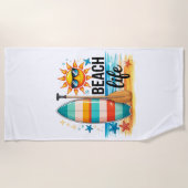 The Beach Life  ビーチタオル (正面)