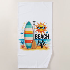 The Beach Life  ビーチタオル