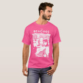 THE BEACHES BAND vintage Tシャツ (正面フル)
