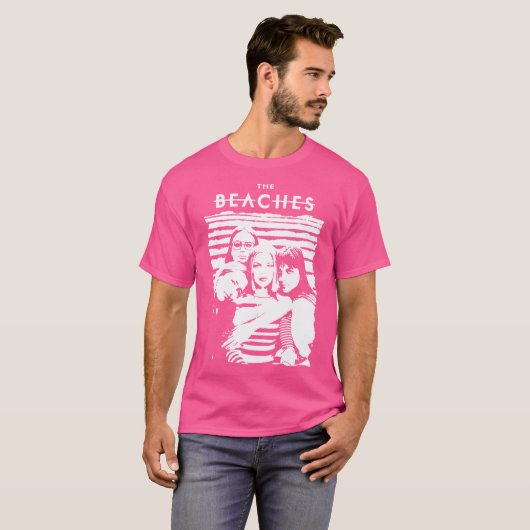 THE BEACHES BAND vintage Tシャツ (正面フル)