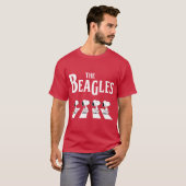 The Beagles Abbey Road Pawty PERFECT GIFT FOR YOU  Tシャツ (正面フル)
