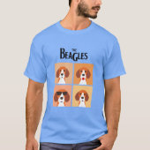 the beagles funny tシャツ (正面)