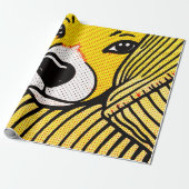 The beagle's head rested on the armrest. ラッピングペーパー (アンロールド)