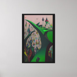 The Beanstalk - Ken Gage Art キャンバスプリント