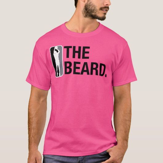 The Beard - James Harden - Brooklyn Basketball Net Tシャツ (正面)