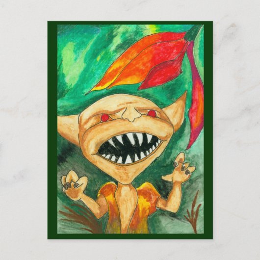 The Beast and the Beauty ポストカード (正面)