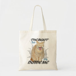 The Beast Inside Me funny meme bag トートバッグ