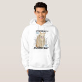 The Beast Inside Me funny meme cat sweatshirt パーカ (正面フル)