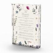 The Beatitudes Matthew 5:3–12 Floral Scripture フォトブロック (右)