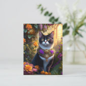 the beautiful cat ポストカード (スタンド正面)