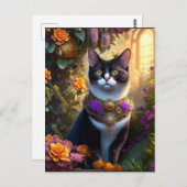 the beautiful cat ポストカード (正面/裏面)