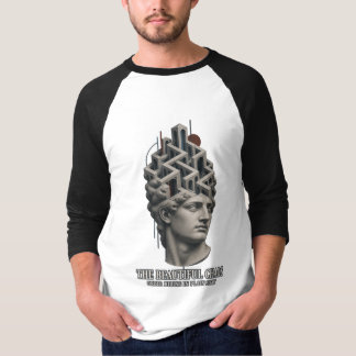 The Beautiful Chaos – Surreal Classical Art Raglan Tシャツ