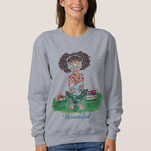 The Beautiful Collection Sweatshirt: Bookworm スウェットシャツ (正面)