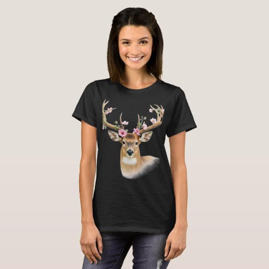 the beautiful deer tシャツ (正面フル)