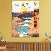 The Beautiful Landscape キャンバスプリント (インサイチュ (リビング))