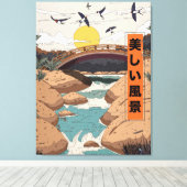 The Beautiful Landscape キャンバスプリント (インサイチュ (ウッドフロア))