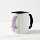 The Beautiful Lilac Flower マグカップ (正面右)
