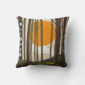 The Beautiful quiet forest クッション (裏面)