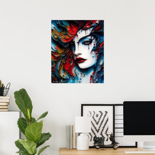 The Beauty from the Wall ポスター (ホームオフィス)