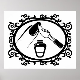 The Beauty of Nail Polish Design ポスター