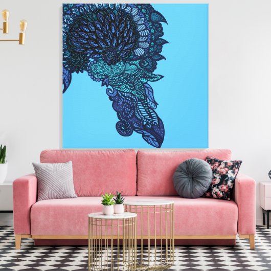 The beauty of nature in your home キャンバスプリント (インサイチュ (リビング))