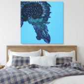 The beauty of nature in your home キャンバスプリント (インサイチュ (寝室))