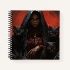 The Beauty of the Woman and Her Cats ノートブック