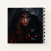 The Beauty of the Woman and Her Cats ノートブック (裏面)