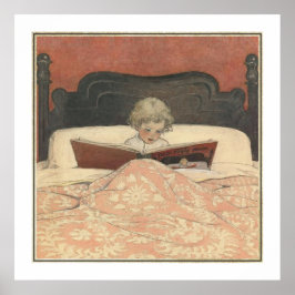 The Bed-Time Book by Jessie Willcox Smith ポスター