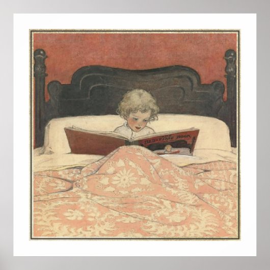 The Bed-Time Book by Jessie Willcox Smith ポスター (正面)